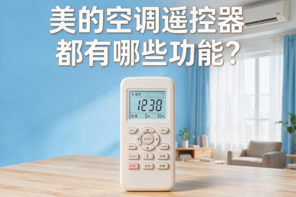 美的空调遥控器都有哪些功能？